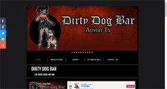 Desktop Screenshot of dirtydogbar.com